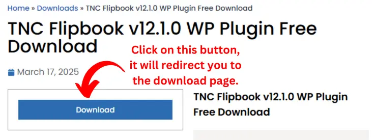 TNC Flipbook Plugin Download Page