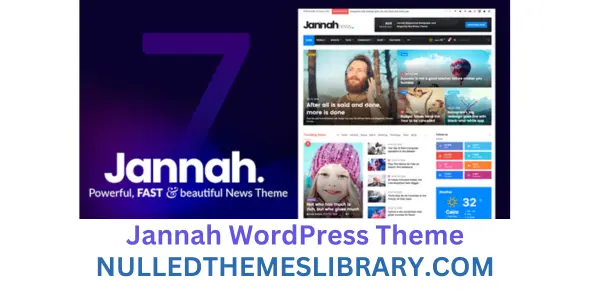 Jannah WordPress Theme Free Download